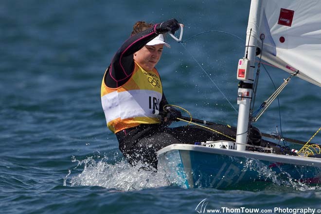Annalise Murphy (IRL), Laser Radial - London 2012 Olympic Sailing Competition © Thom Touw http://www.thomtouw.com